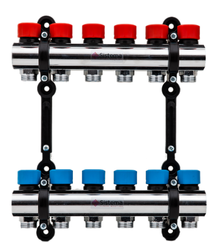 Distribuitor colector Sistema - 3 circuite